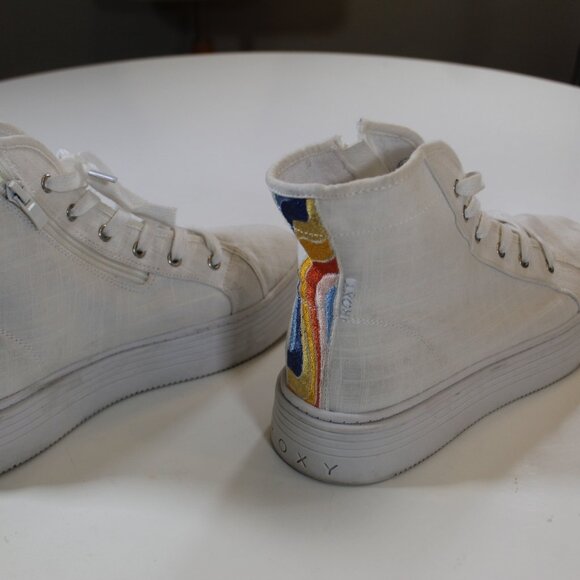 Sneakers-ROXY WOMENS ROXY SHEILAHH 2.0 colorful MID size 9 pre-owned - Picture 5 of 11